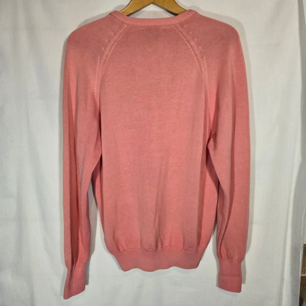 Vtg Titleist Mens Large Brushed Cotton Boca Raton Pullover‎ Sweater Country Club